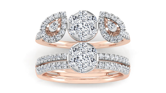 Bands Apart Diamond Ring