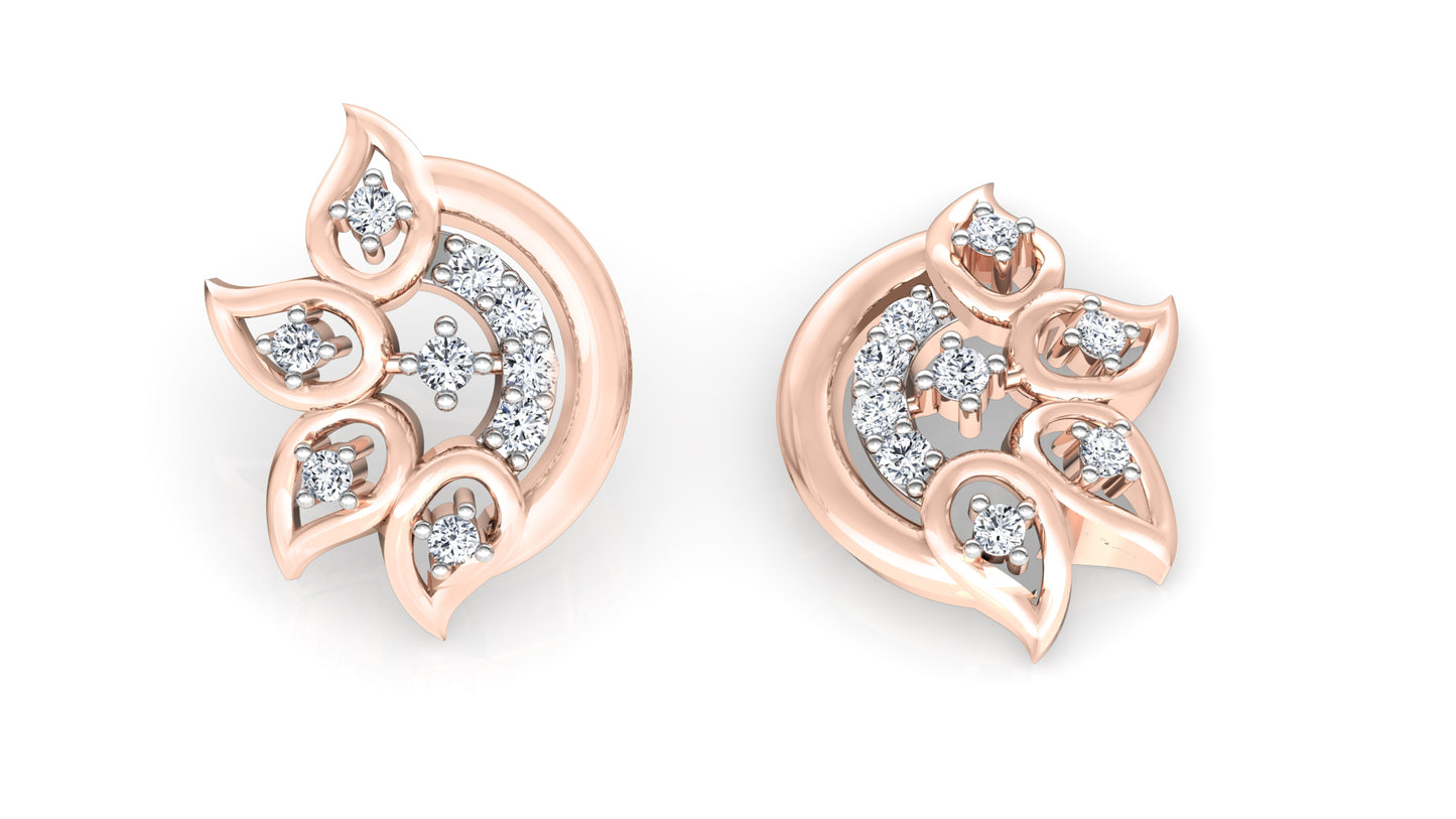 Flame Wonder Diamond Earrings