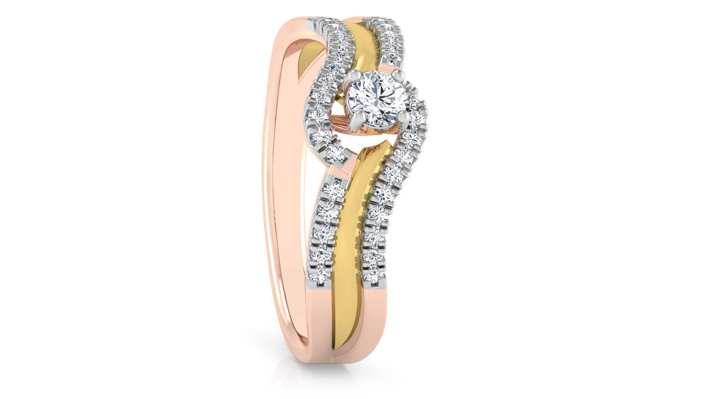 Sea Serenade Diamond Ring