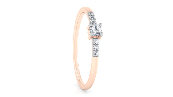 Dewdrop Sight Diamond Ring