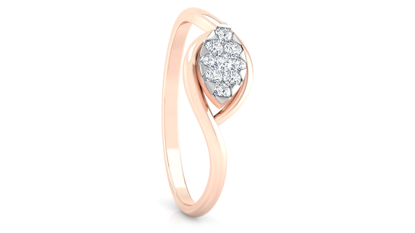 Safe Touch Diamond Ring