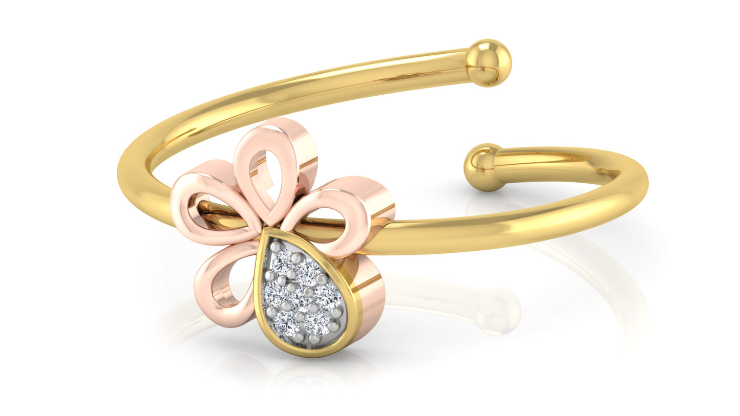 Wow Petals Diamond Ring