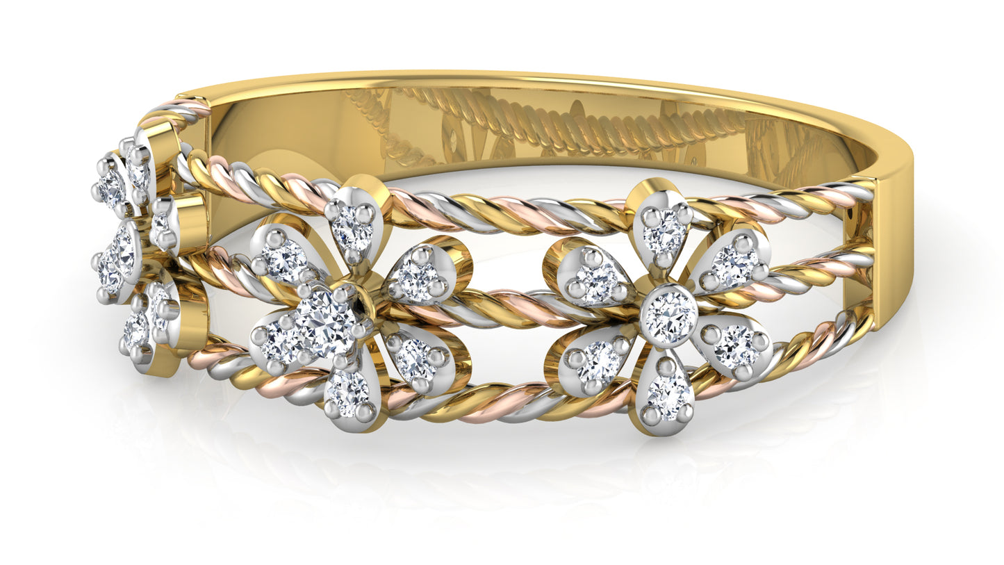 Three Musketeers Diamond Ring