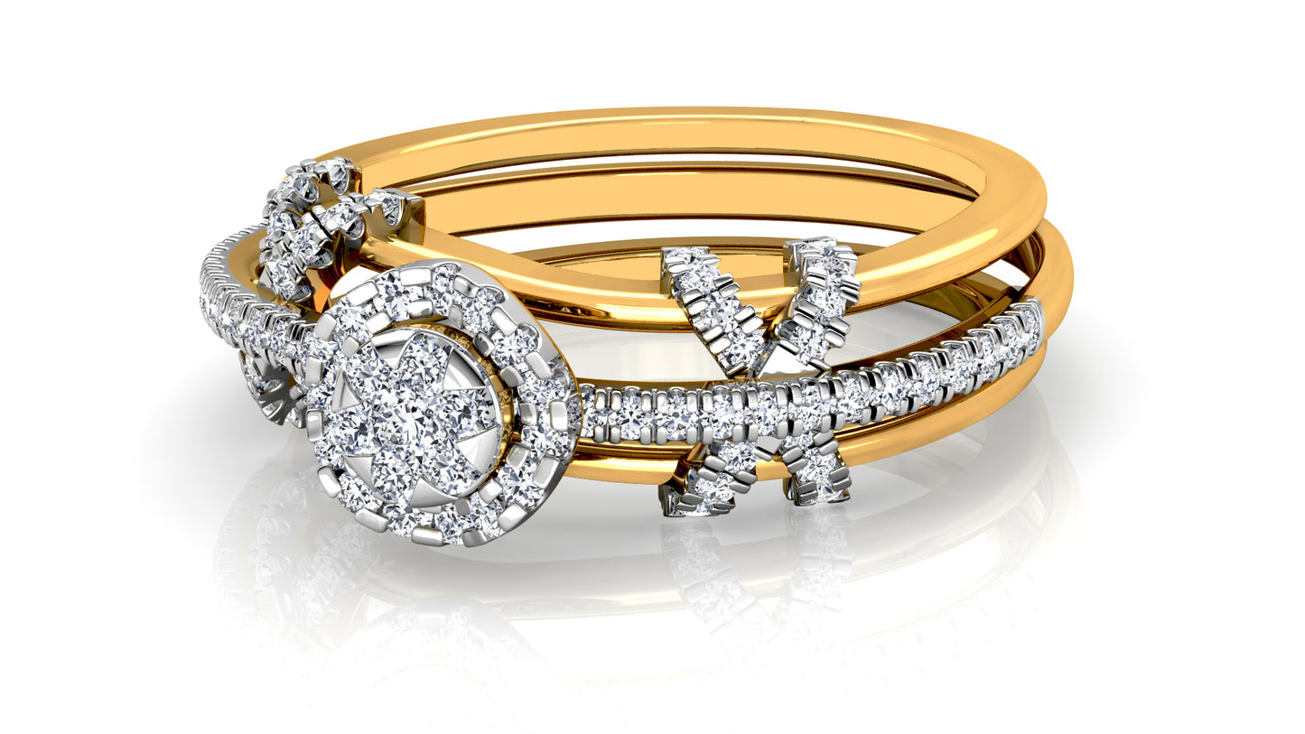 Strong Temptation Diamond Ring