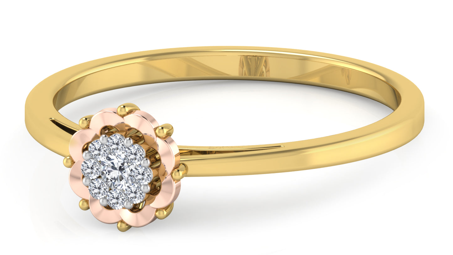 Rose Essence Diamond Ring