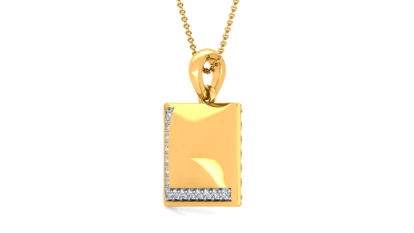 L' for Love Diamond Earrings And Pendant Set