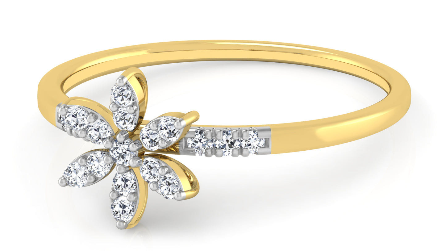 Petals Perfectii Diamond Ring