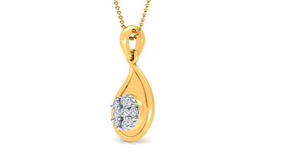 Grand Floret Diamond Earrings And Pendant Set