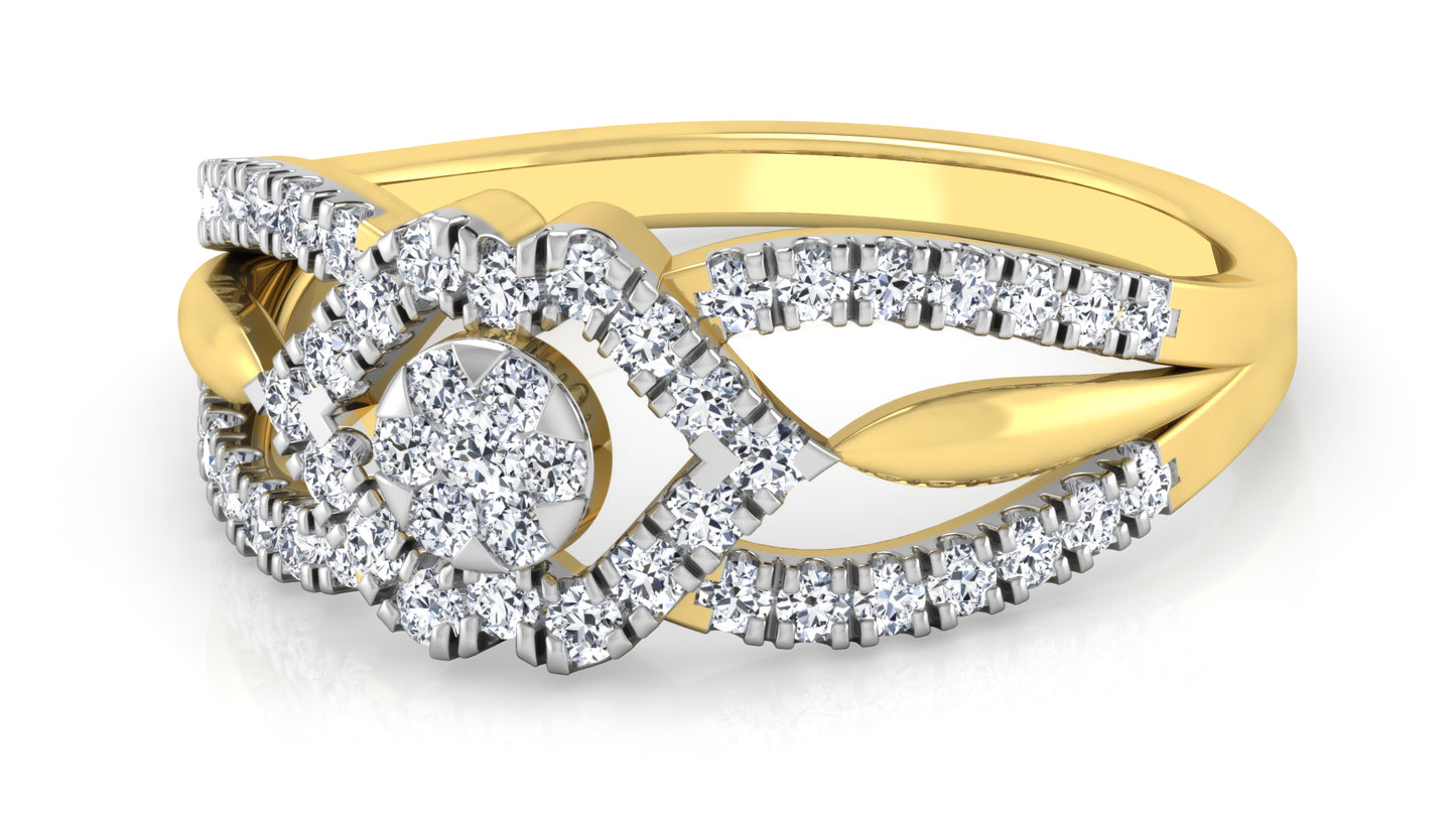 Total Tranquility Diamond Ring