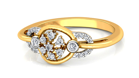 Floral Sook Diamond Ring