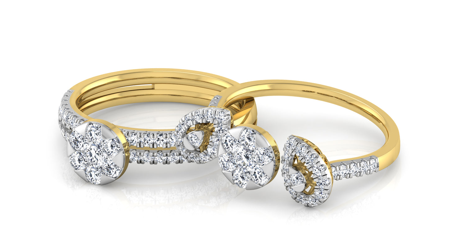 Bands Apart Diamond Ring