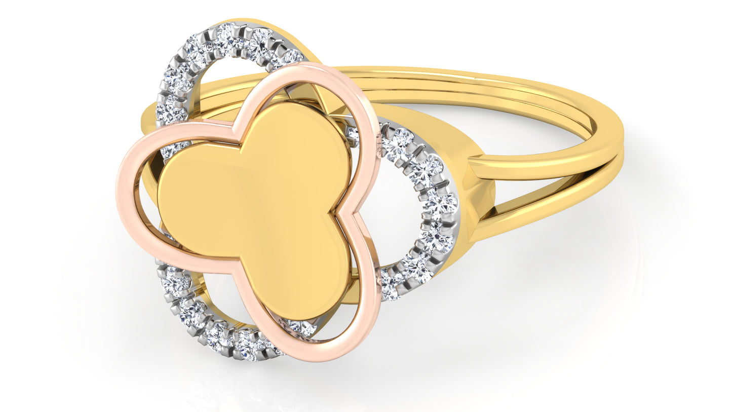 Club Charm Diamond Ring