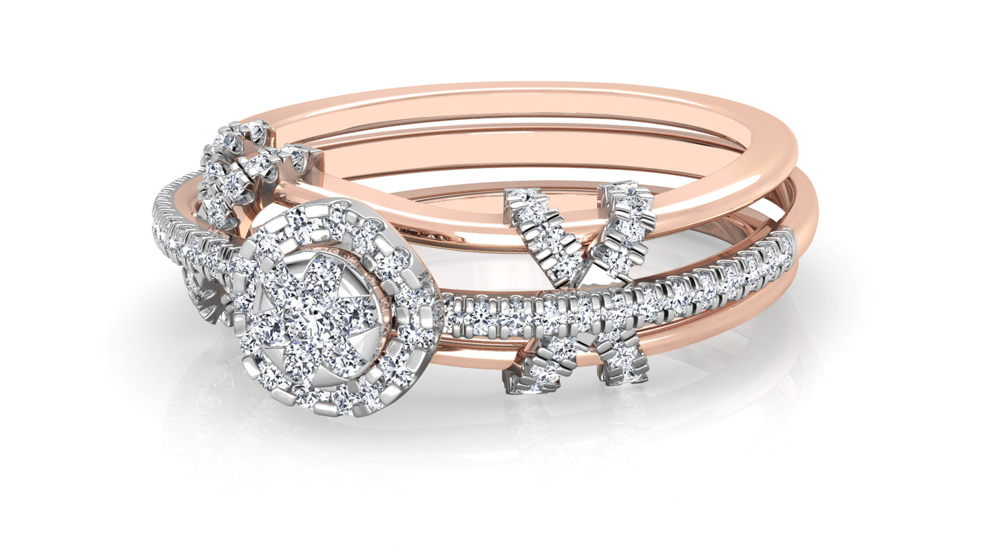 Strong Temptation Diamond Ring