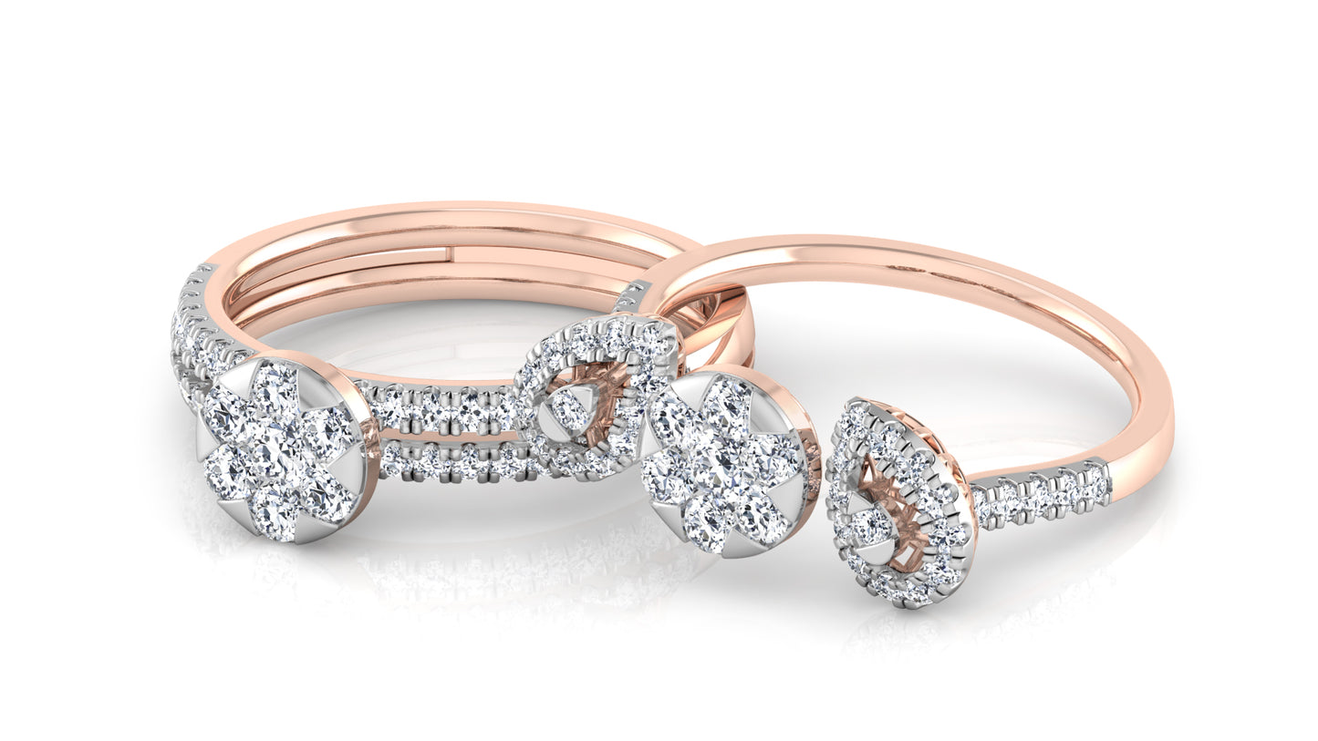 Bands Apart Diamond Ring