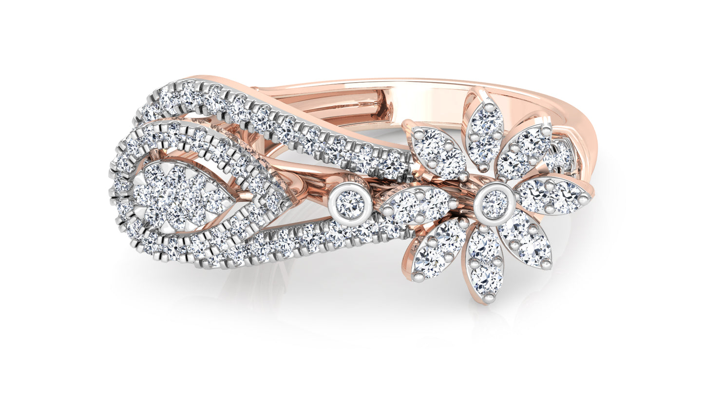 Urbane Fusion Diamond Ring