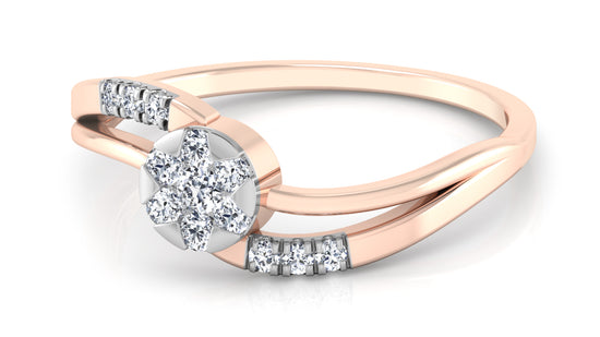 Rising Star Diamond Ring