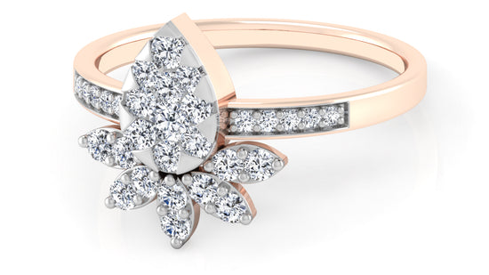 Lotus Wonder Diamond Ring