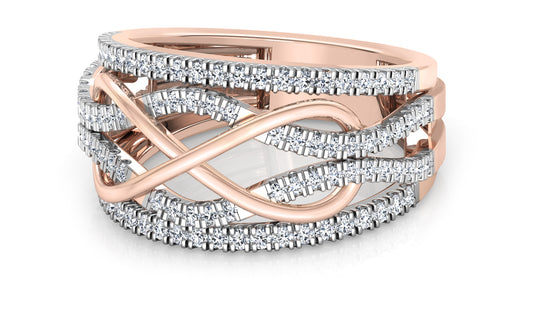 Infinite Clutch Diamond Ring