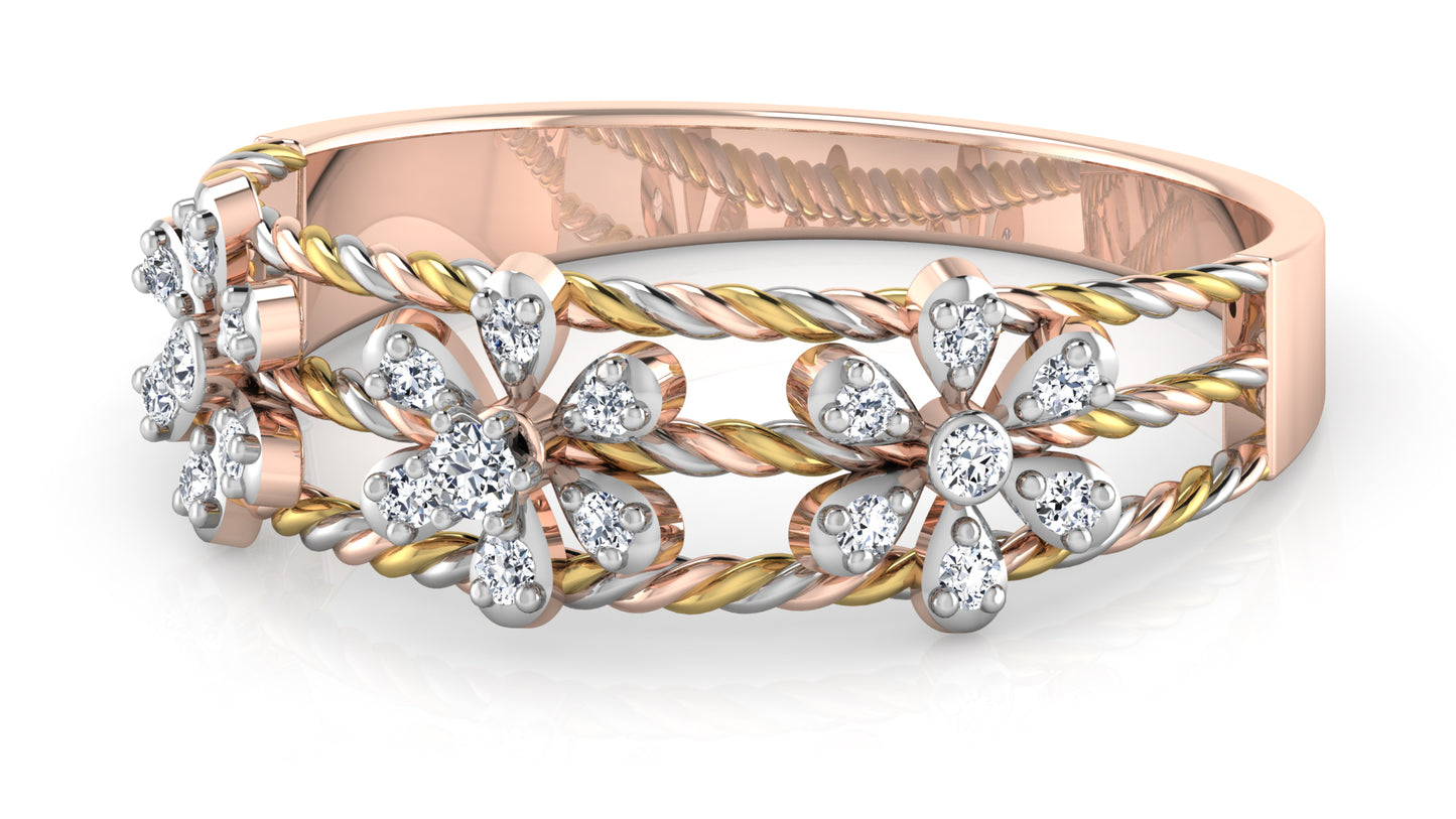 Three Musketeers Diamond Ring