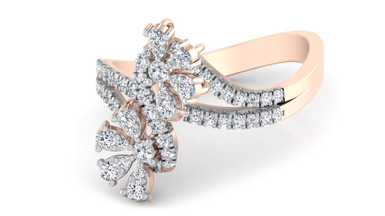 Floral Bash Diamond Ring