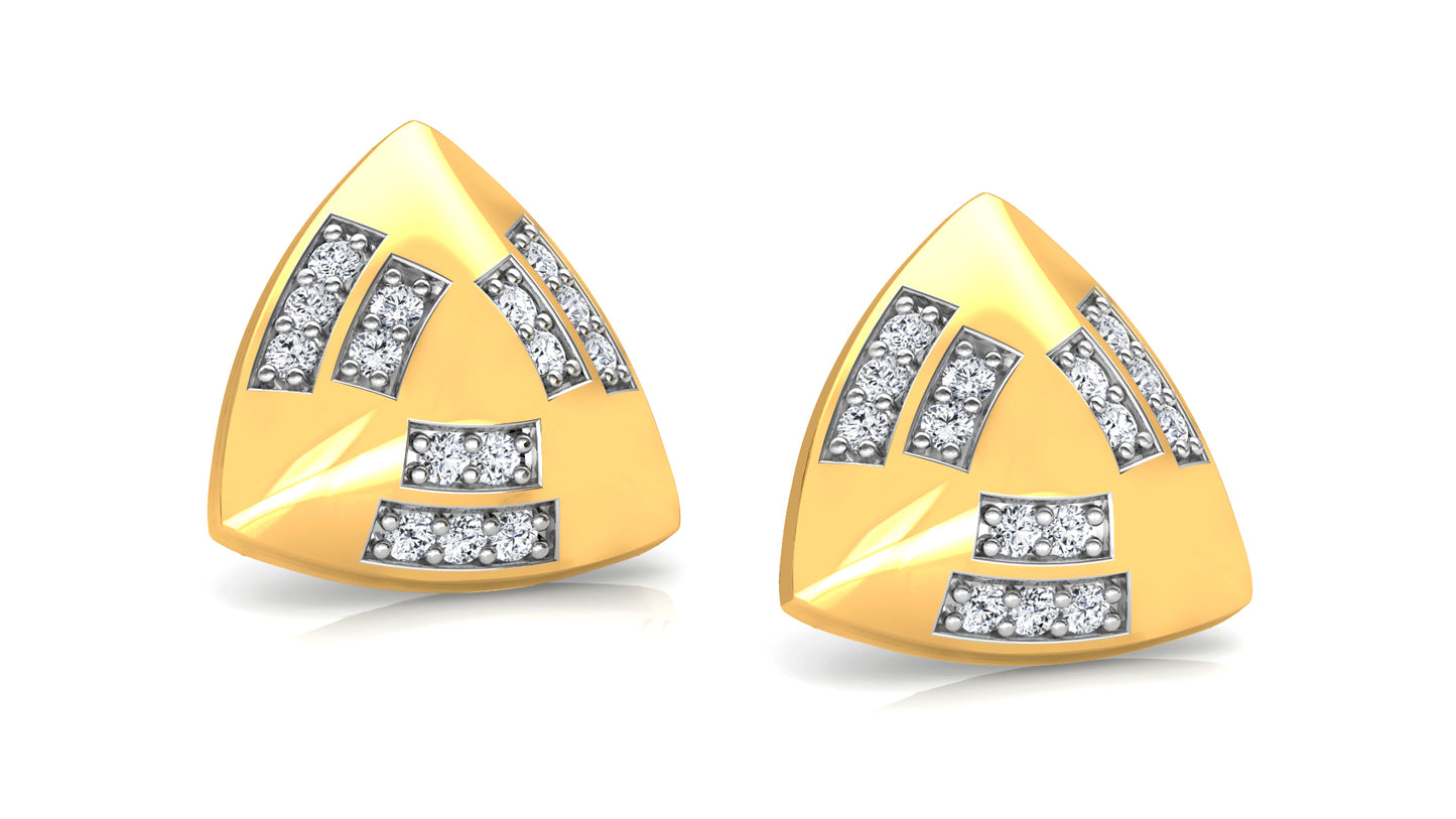 Coruscated Wonder Diamond Earrings And Pendant Set