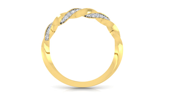 Magic Twist Diamond Ring