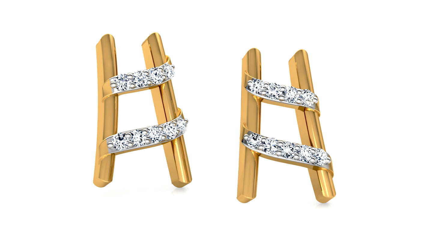 Happy Happy Diamond Earrings