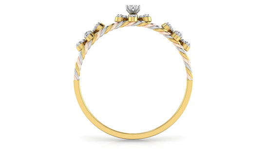 Three Musketeers Diamond Ring