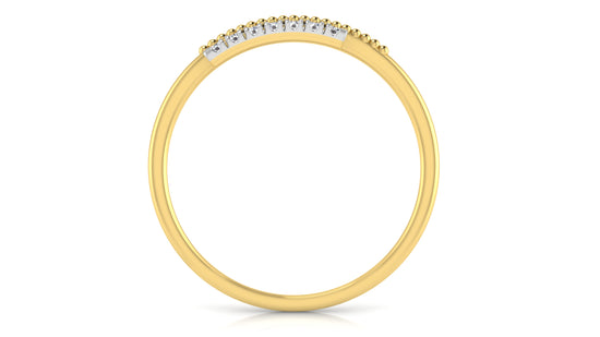 Sunkissed Bridge Diamond Ring