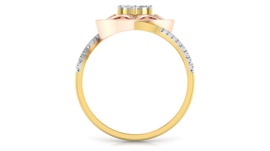 Moon Spritz Diamond Ring