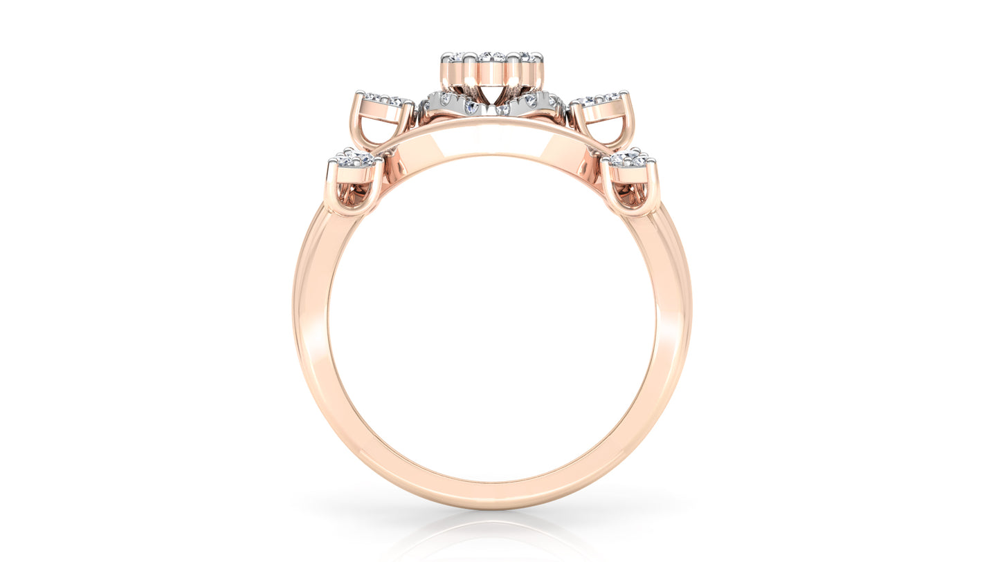 Exciting Ensemble Diamond Ring