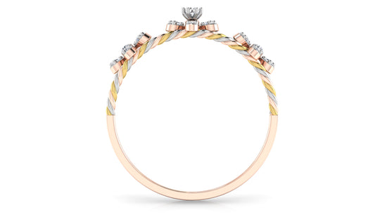 Three Musketeers Diamond Ring