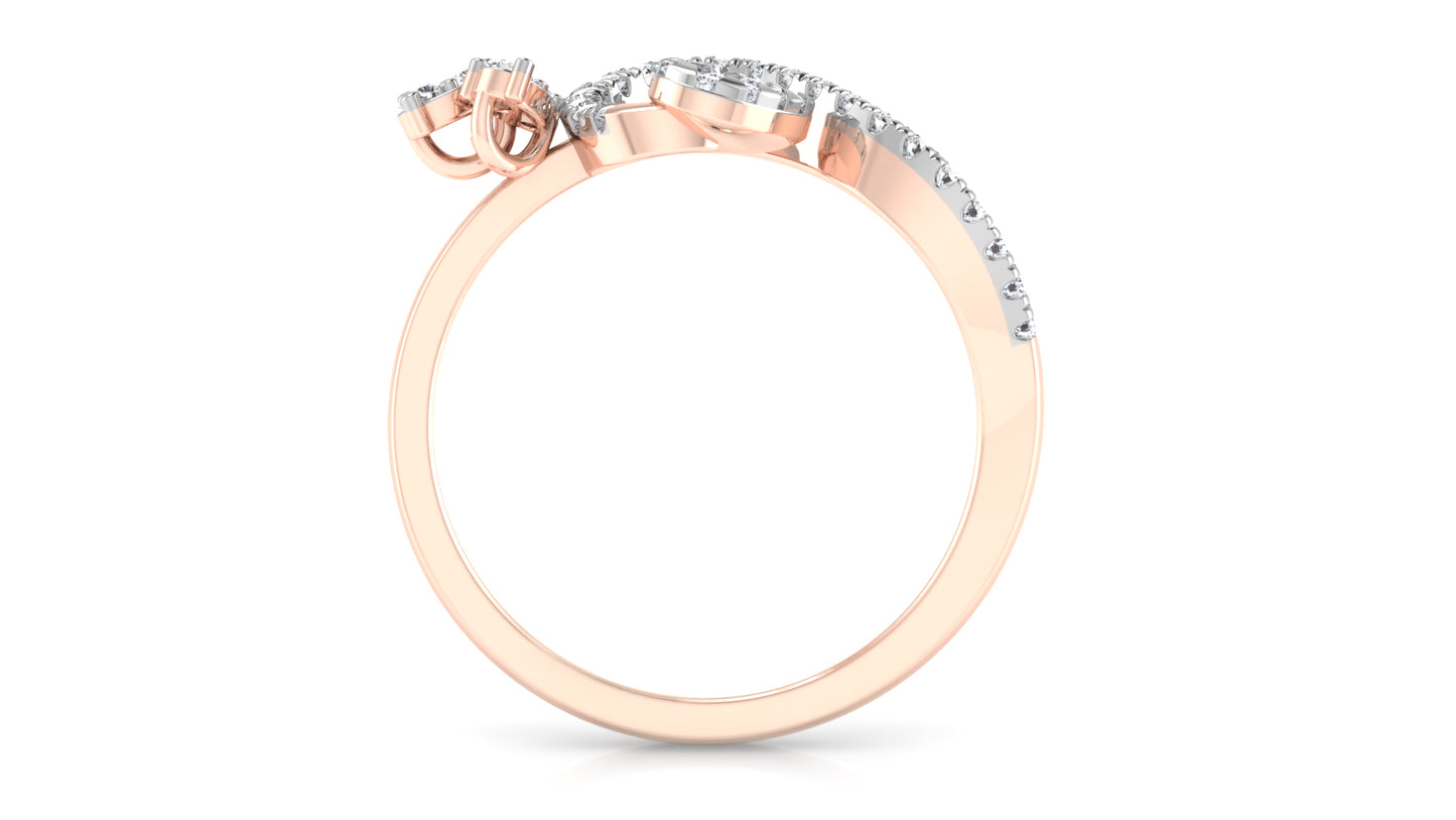 Pleasure Peak Diamond Ring