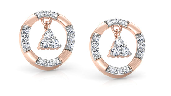 Ring a Bell Diamond Earrings