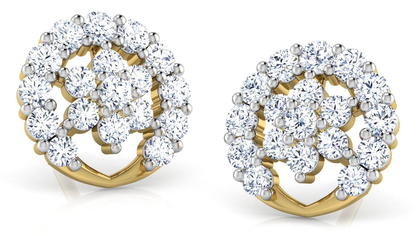 Majestic Marvels Diamond Earrings