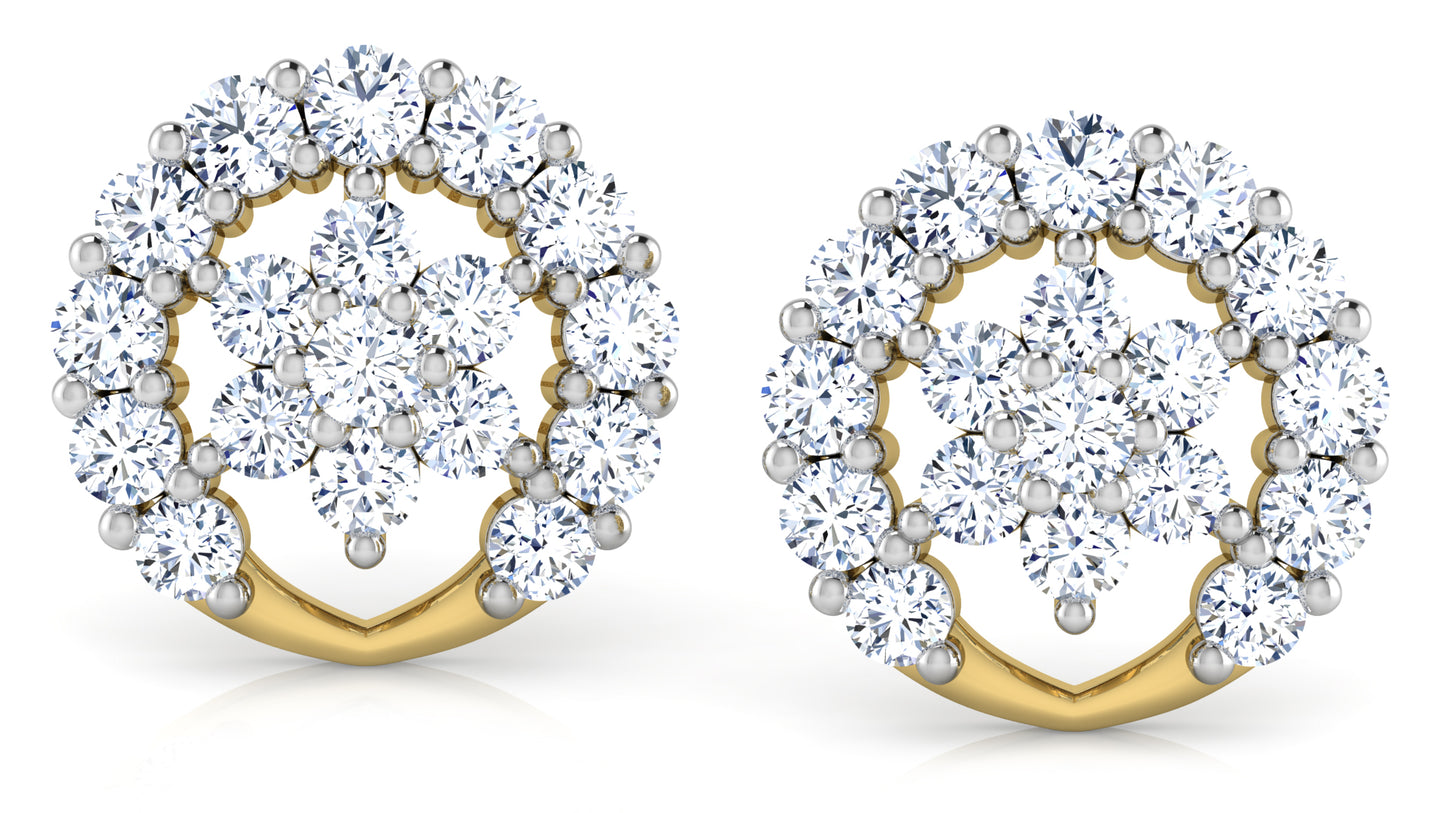 Majestic Marvels Diamond Earrings