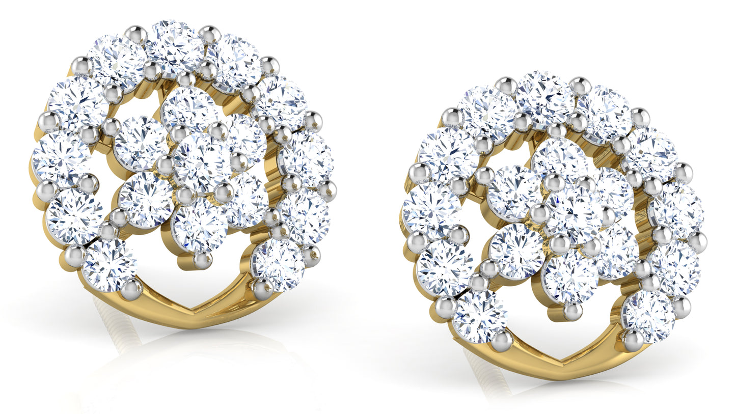 Majestic Marvels Diamond Earrings