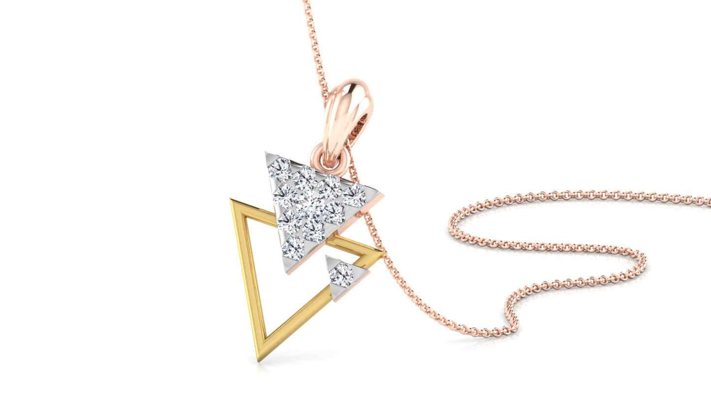 Triangular Dangler Pendant