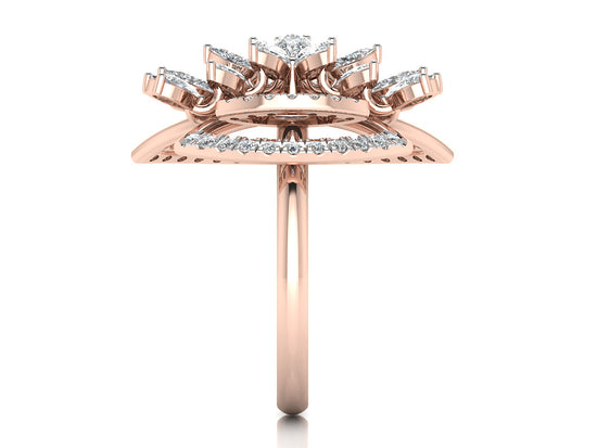 Raindrops Diamond Ring