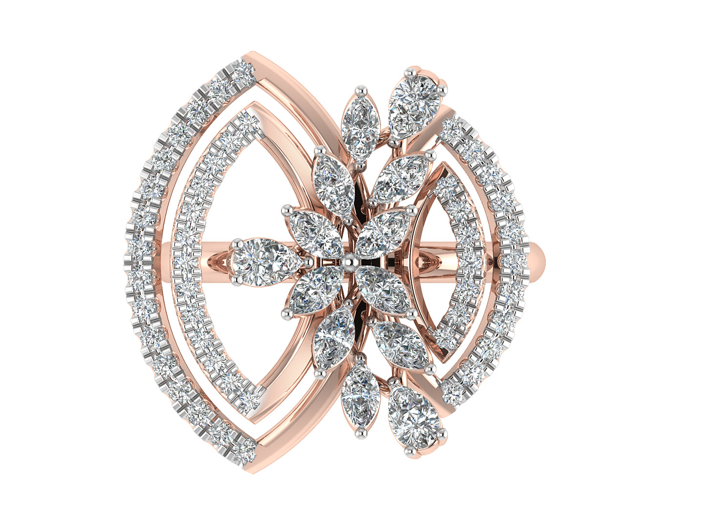 Raindrops Diamond Ring