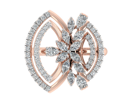 Raindrops Diamond Ring