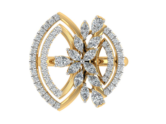 Raindrops Diamond Ring