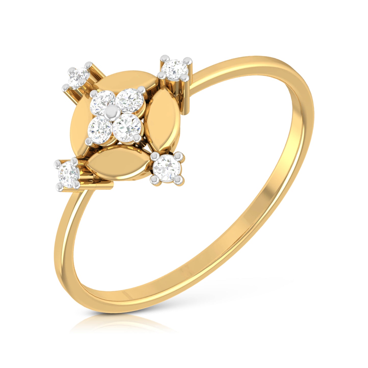 Four Clover Ring