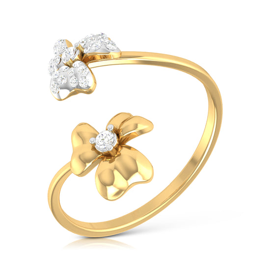 The Twin-Flower Ring