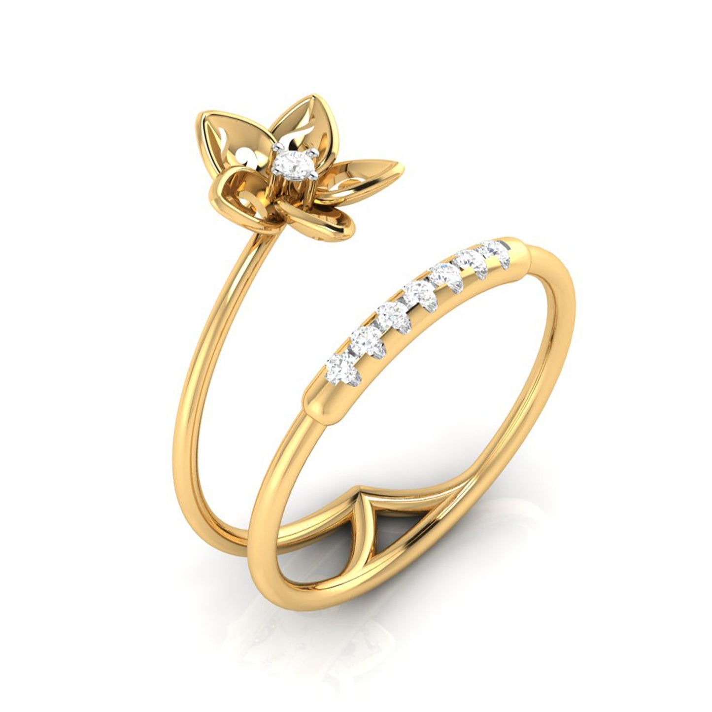 Larkspur Diamond ring