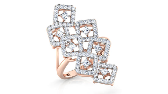 Celestial Squares Ring