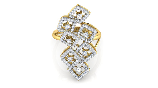 Celestial Squares Ring