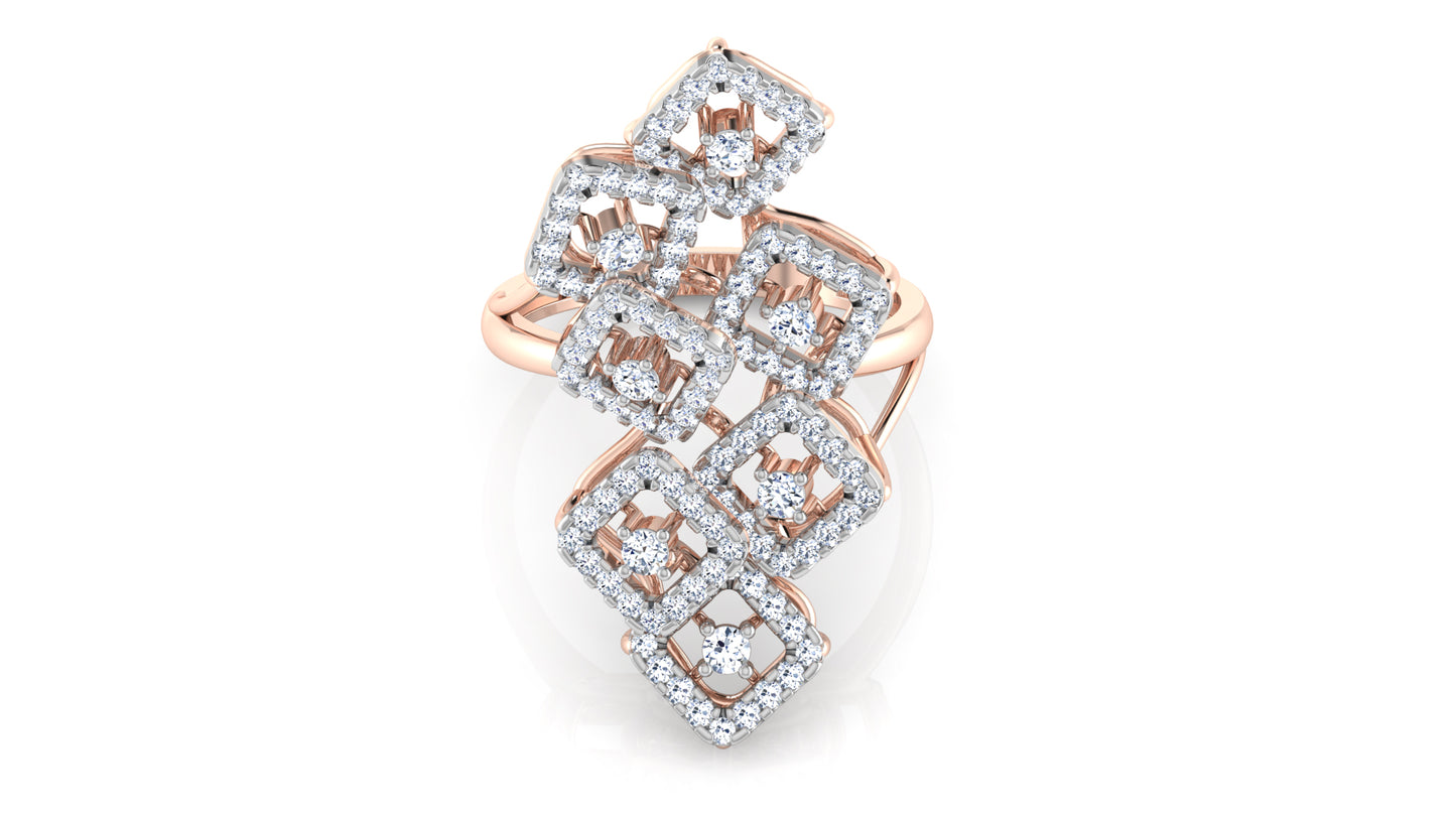 Celestial Squares Ring