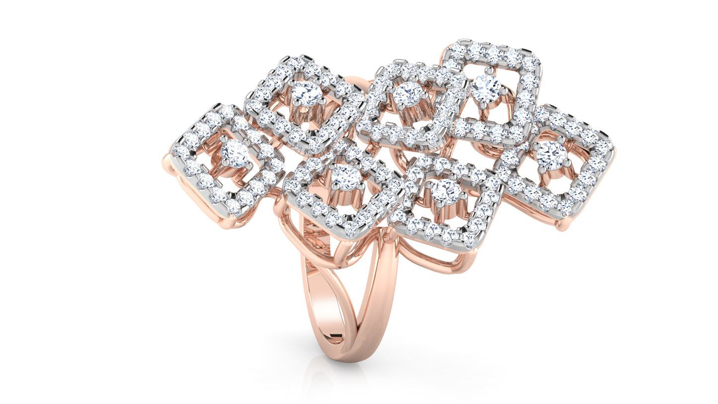 Celestial Squares Ring