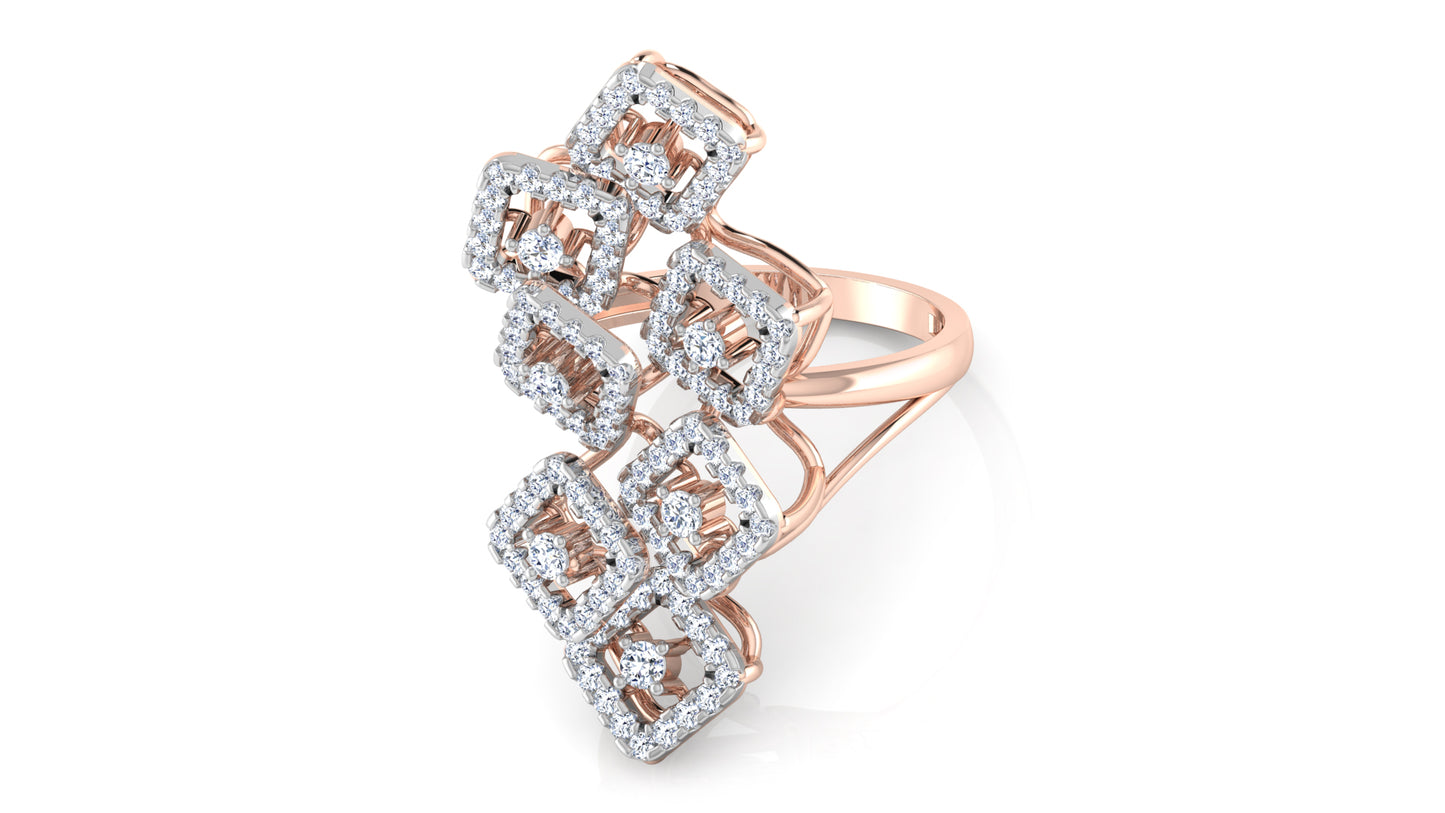 Celestial Squares Ring